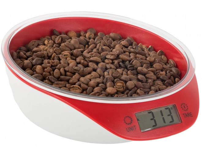 Elektronikus konyhai mérleg kivehető tálkával 5kg/1g