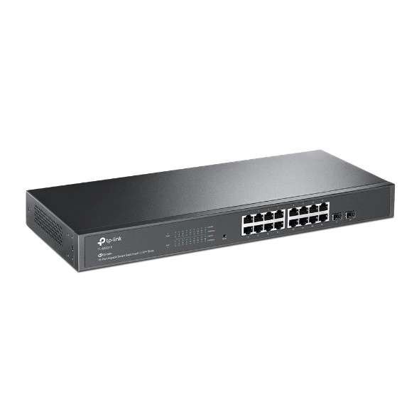 JetStream Smart Switch 16 Port Gigabit, 2 SFP Slot