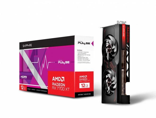 Geforce RX 7700 XT Gaming grafikus kártya