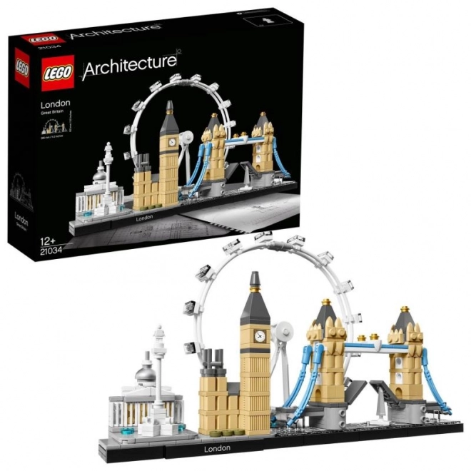 Lego architecture london panoráma