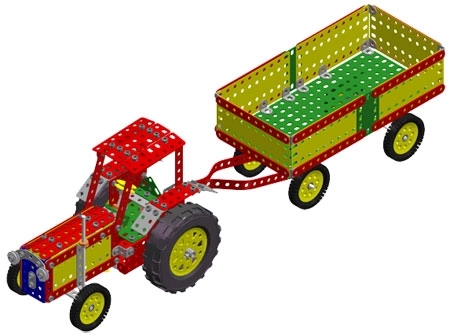 Merkur farmer játékkészlet 20 modellel - 341 darab