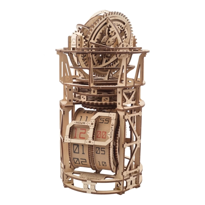 Ugears 3D puzzle sky watcher tourbillon asztali óra