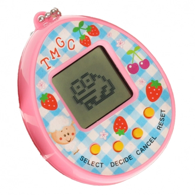 Tamagotchi interaktív játék gyermekeknek - Kék tojás – rózsaszín