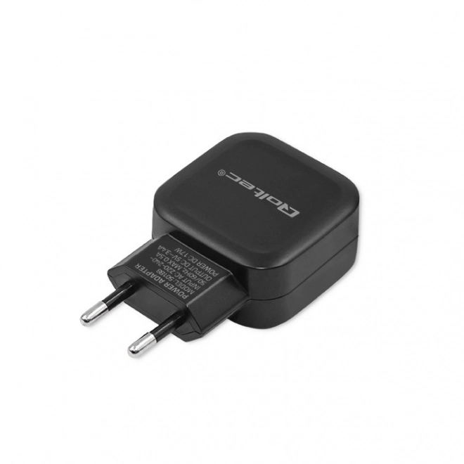 Hálózati töltő 17W 2xUSB csatlakozóval + USB-C kábel