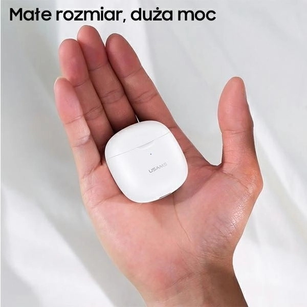 Usams TWS Bluetooth fülhallgató fehér