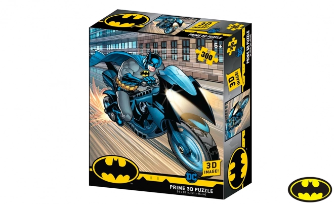 Batman motorkás 3D kirakó 300 darabos