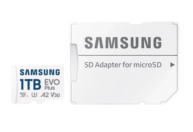 MicroSD kártya EVO Plus adapterrel