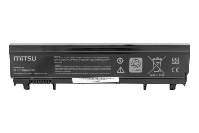 Mitsu laptop akkumulátor Dell Latitude E5440, E5540 - 6600 mAh
