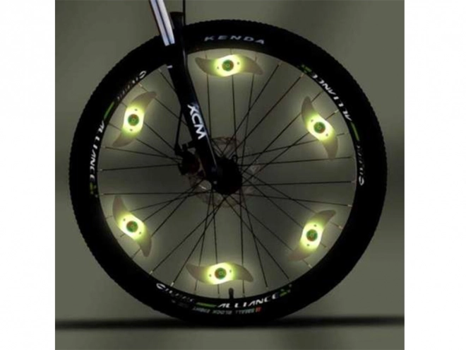 Színes LED kerékpár küllő fény