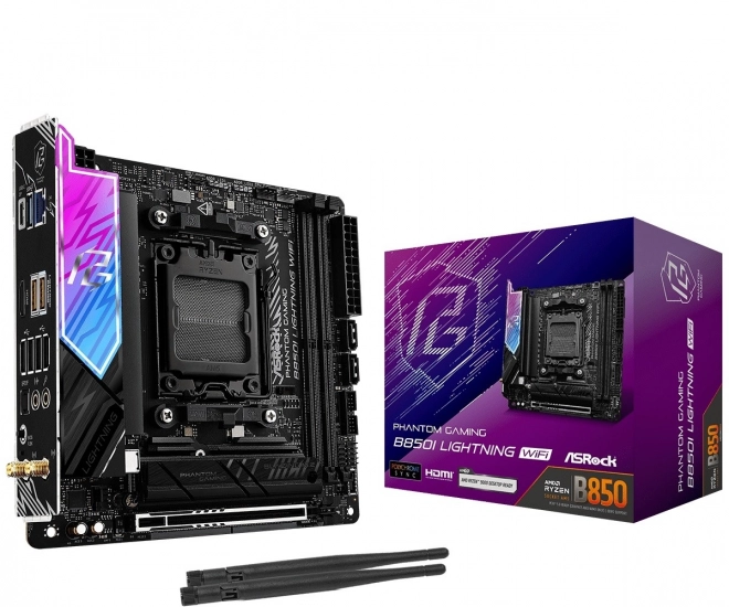 Lightning Wifi AM5 alaplap DDR5 ITX