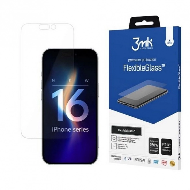 Hibrid üveg FlexibleGlass iPhone 16 Plus készülékhez