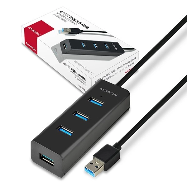 Usb 3.2 Gen 1 Hub töltőegység 4 porttal