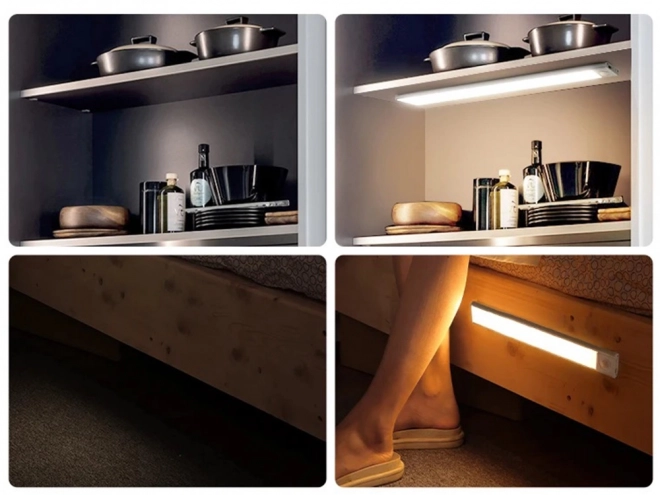 30 cm-es LED világítás mozgásérzékelővel
