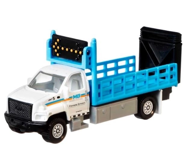 Nagy teherautók 4-es csomag - Építő munkagépek Matchbox