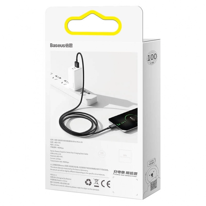 Baseus Superior Series mikro USB kábel, gyors töltéshez