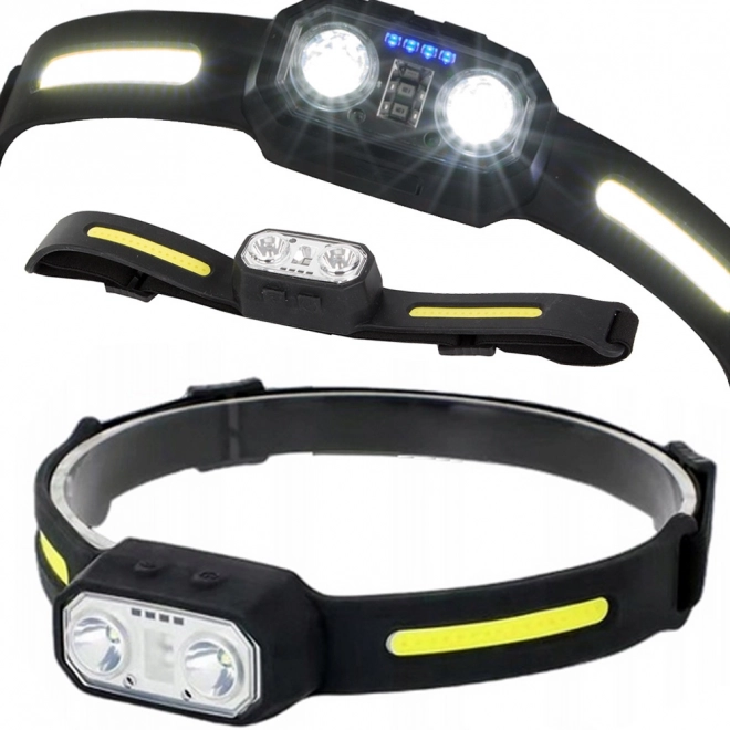 Fejlámpa LED szenzorral