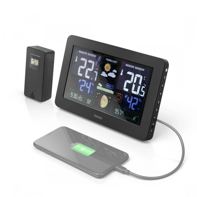 Prémium időjárás állomás USB csatlakozással
