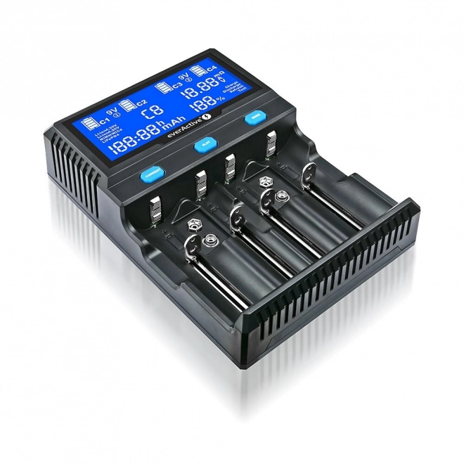 Töltő UC-4200 Li-ion és Ni-MH akkumulátorokhoz
