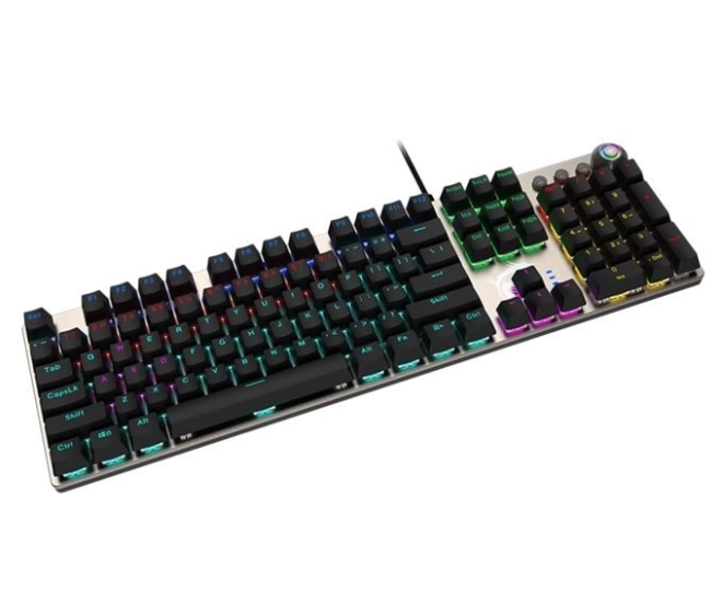 Forge piros mechanikus gamer billentyűzet