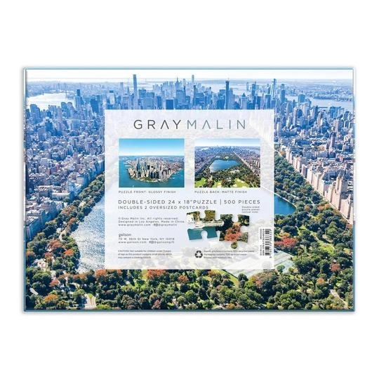 Gray Malin New York City kétszínű puzzle - 500 darabos