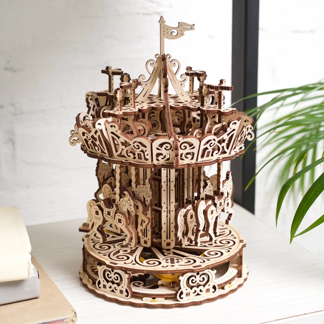 Körhinta 3D puzzle UGEARS