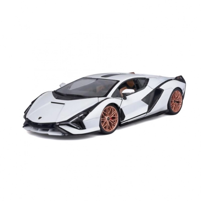 Bburago Lamborghini Sián FKP 37 1:18 fehér/fekete