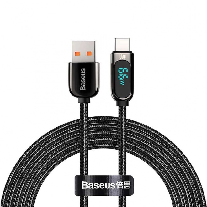 Baseus gyors töltő USB-C kábel kijelzővel