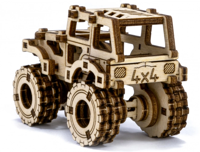 Fa 3D puzzle szupergyors monster truck