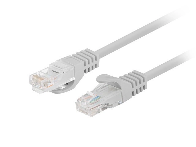 Kat. 6 UTP szürke patch kábel 7.5 m