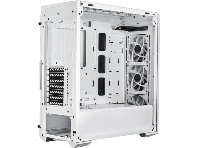 Számítógépház ablakkal ARGB Fehér a Cooler Master-től