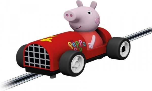 Két Peppa malac kisautó