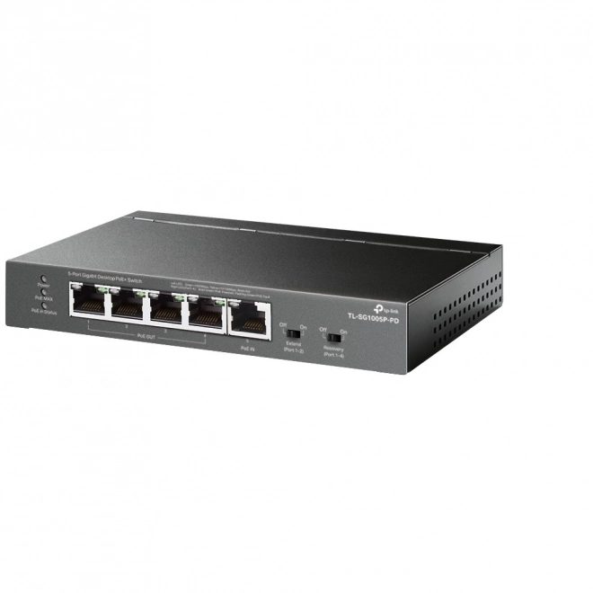TP-Link TL-SG1005P-PD hálózati kapcsoló 5 gigabites PoE porttal