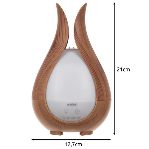Légfrissítő és illatosító LED lámpával