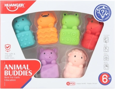 Fürdőállatkák – gumijáték szett a kádba (6 db)