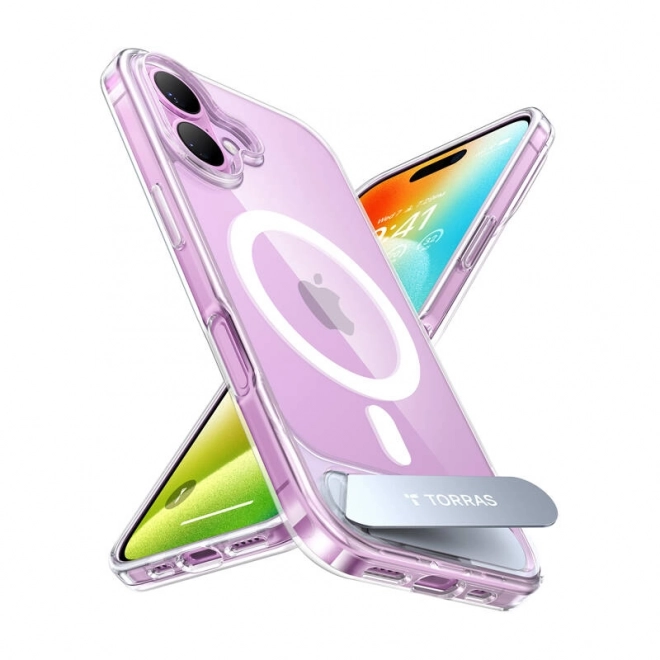 Torras Pstand Series tok iPhone 16 Plus-hoz (áteresztő)