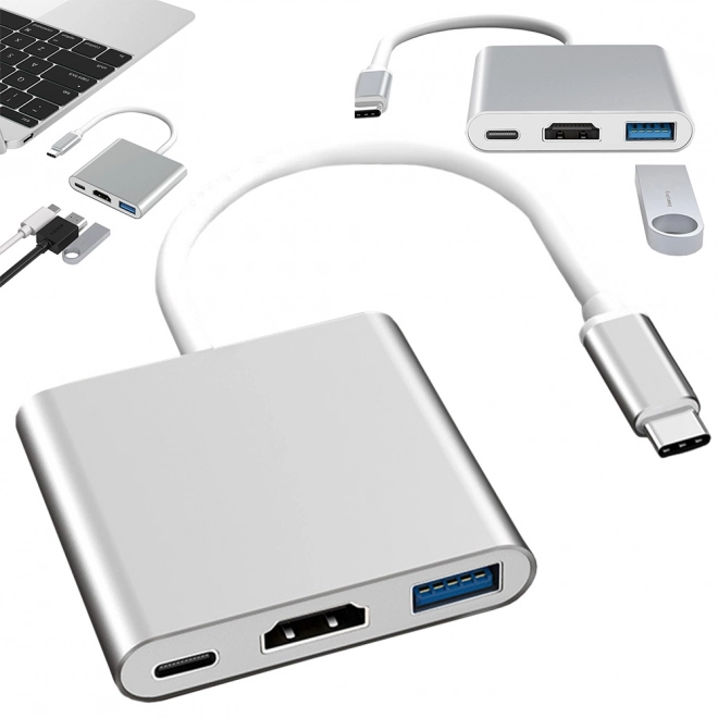 Usb-c usb 3.0 hdmi 4k adapter
