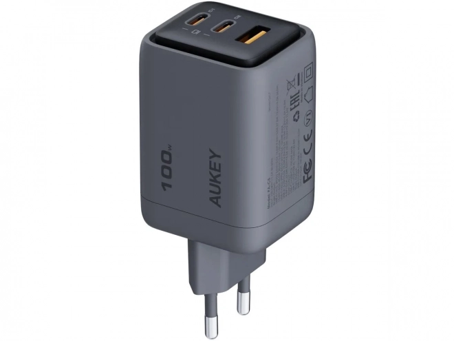 Aukey Gyors Töltő Comet Mix 3 három USB-vel 100W