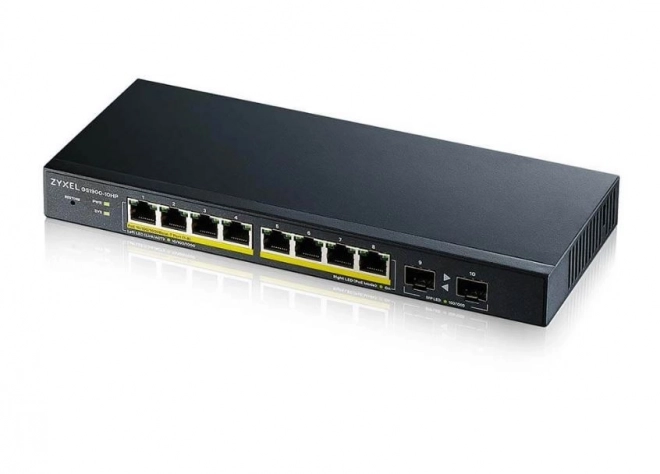 Zyxel L2 PoE kapcsoló 8 portos GS1900-10HP V2