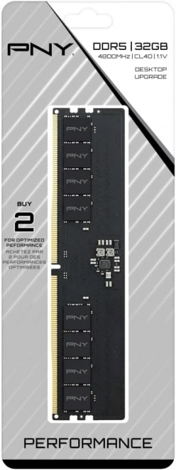 PNY DDR5 32GB 4800 MHz számítógép memória