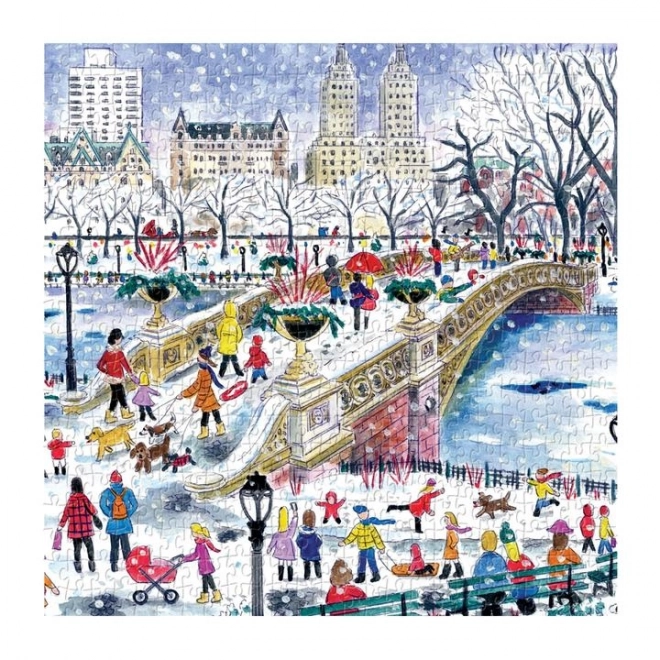 Galison Central Park Bow Bridge puzzle 500 darabos