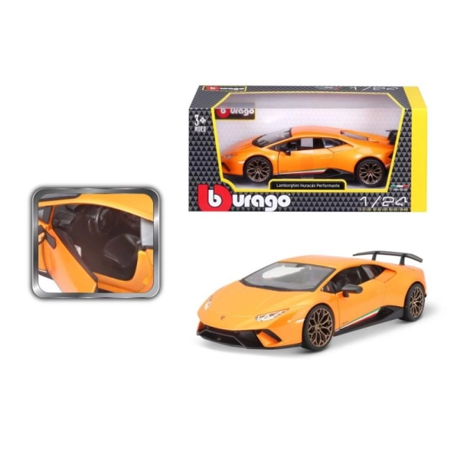 Lamborghini Huracan Performante fém modell 1/24