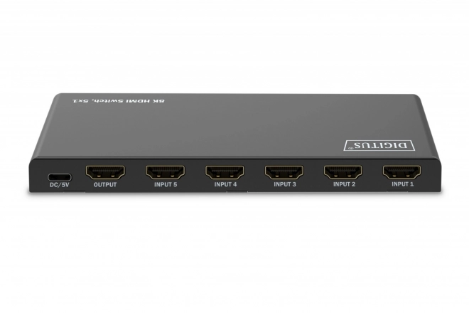Digitus 8K HDMI átkapcsoló 5x1 távirányítóval