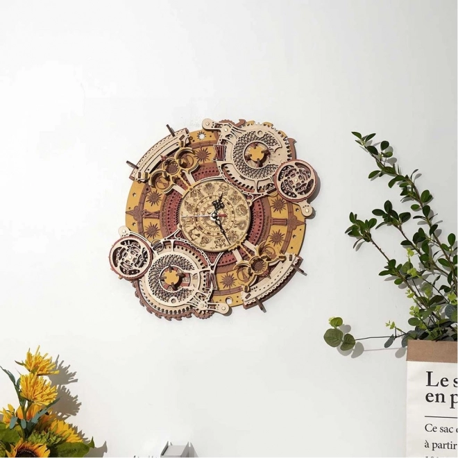 Rokr 3D fa puzzle falióra Zodiákus 168 darabos