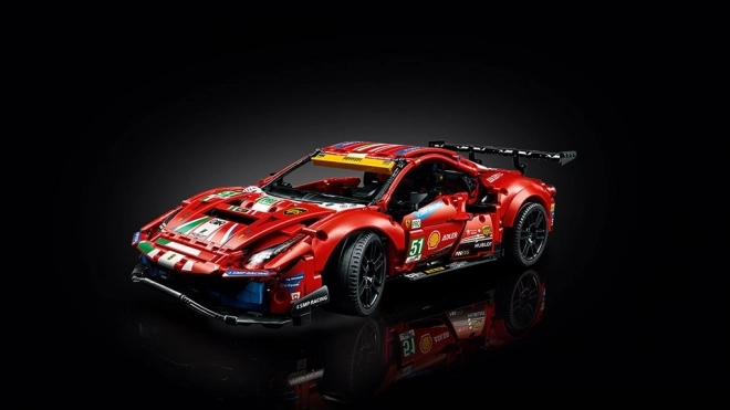 Ferrari 488 GTE AF Corse #51 LEGO Technic modell