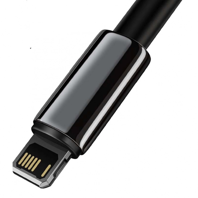 Baseus tungsten gold gyors töltőkábel usb-ről ip-re 2,4a 1m fekete