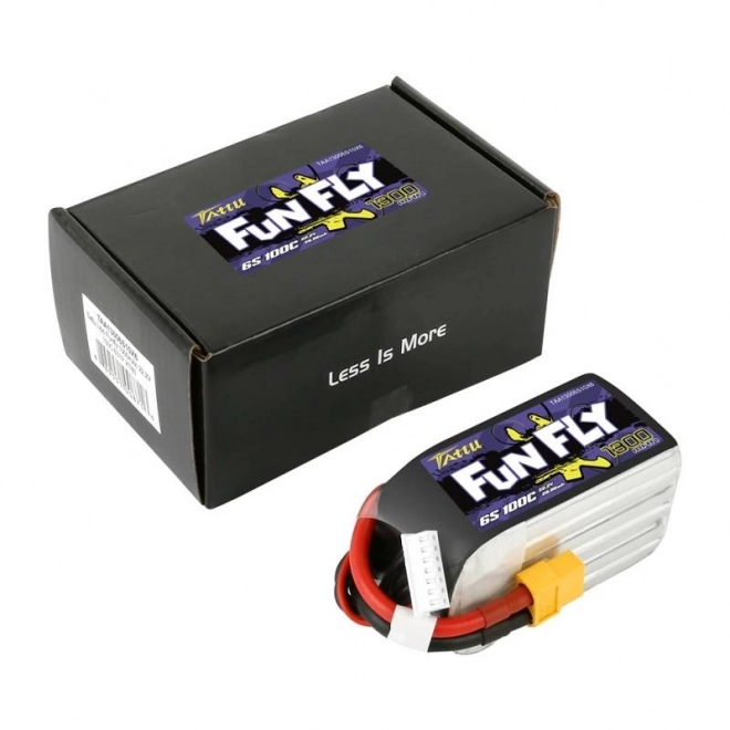 Tattu funfly akkumulátor 1300mAh 22.2V 100C 6S1P XT60