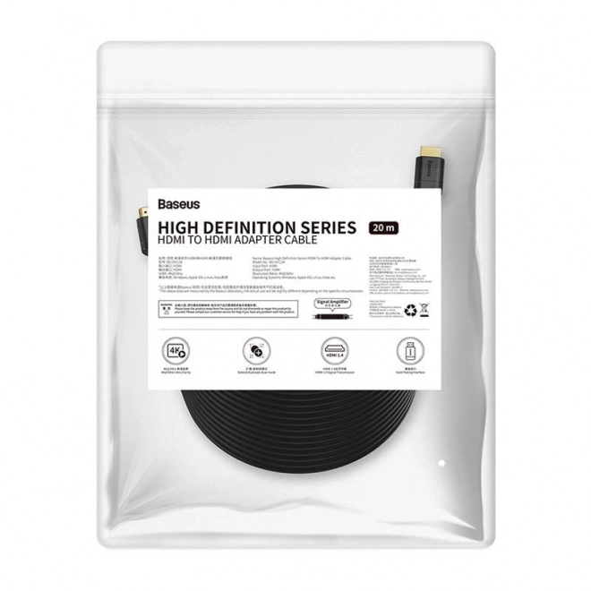 HDMI kábel 4K 60Hz 20m Baseus