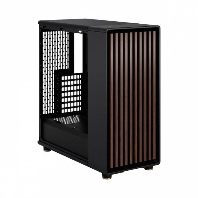 Fractal Design North fekete fa elemekkel