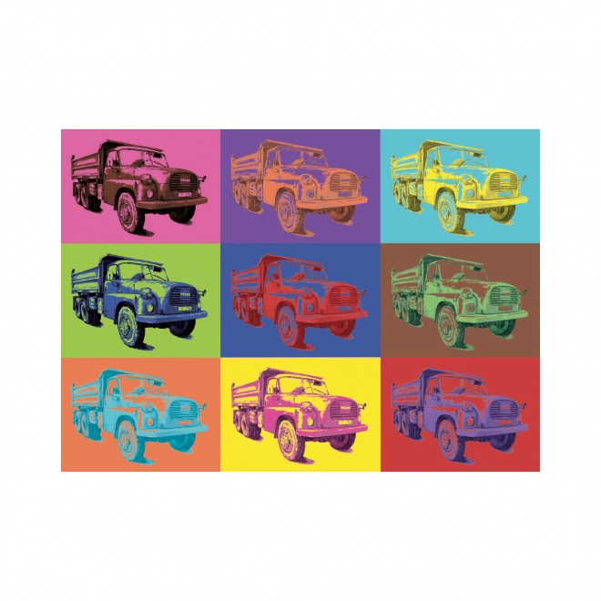 DINO pop art puzzle – Tatra 1000 darabos