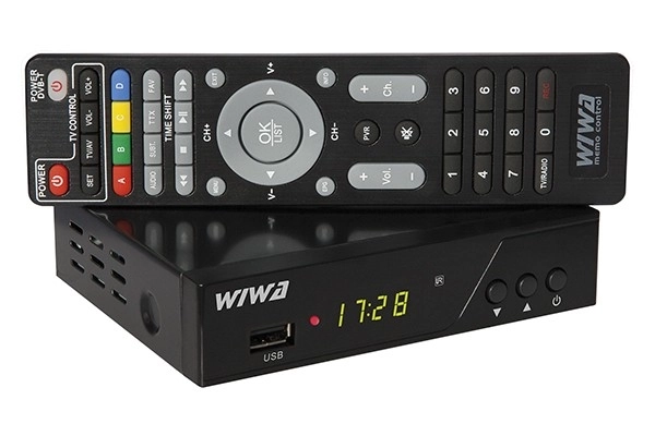 Tuner WIWA H.265 PRO digitális TV-hez